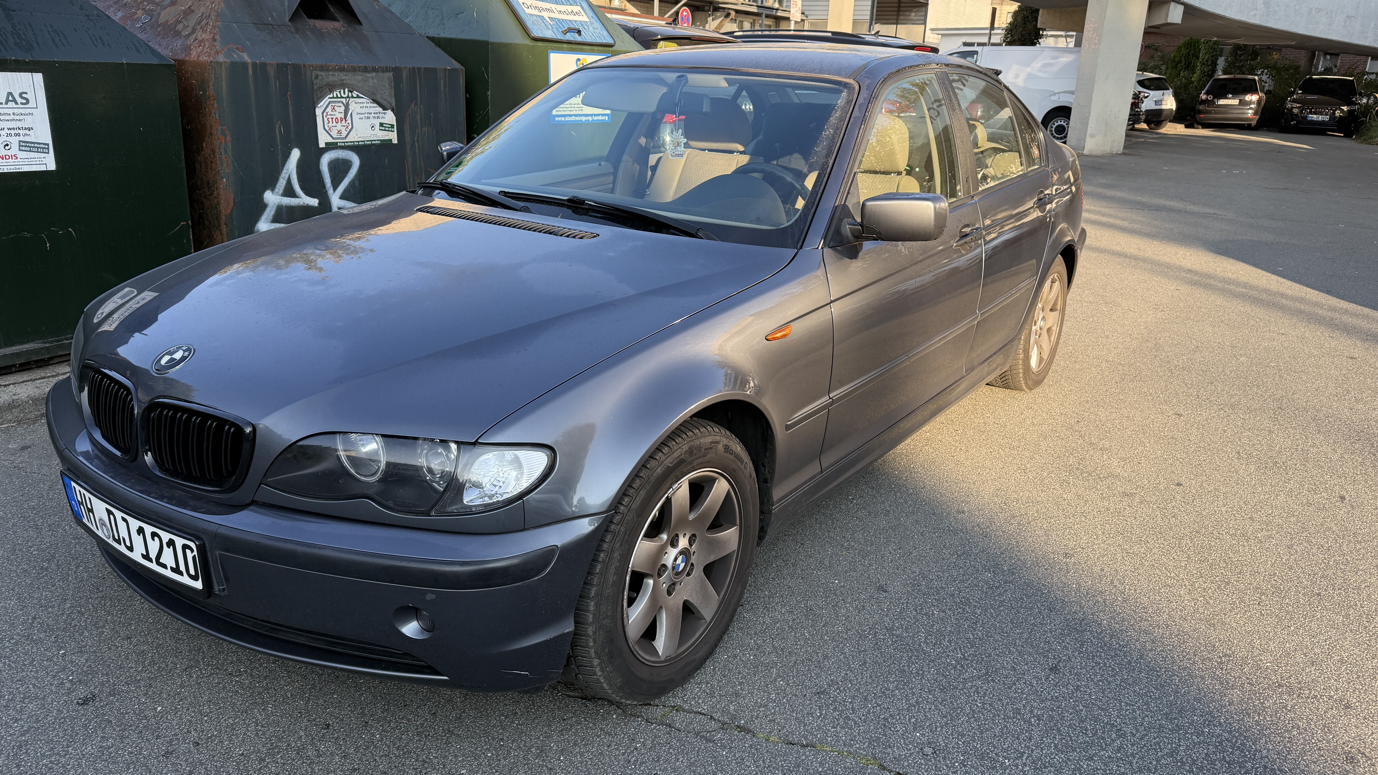 Außenaufbereitung mit Politur - Vorher